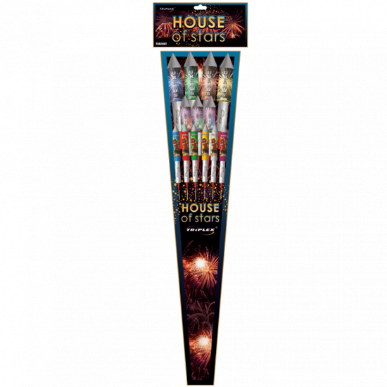 Obrazek Rakiety House of Stars 13 sztuk F2