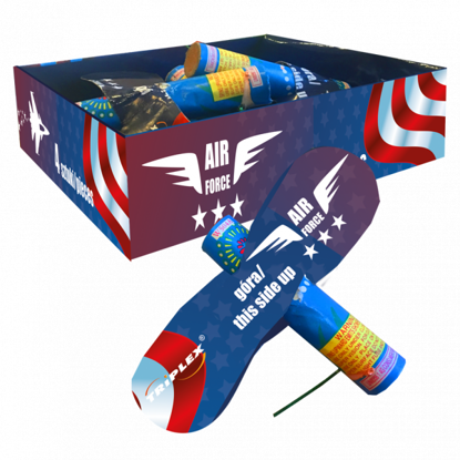 Obrazek Motyl Air Force 4 szt. F2